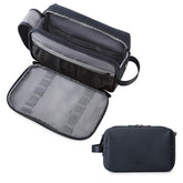 Neceser BAGSMART para hombre, azul marino, impermeable, ideal para viajes diarios.