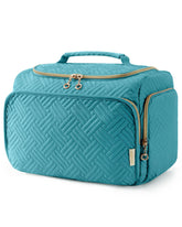 BAGSMART sac de toilettes avec ouverture large pour un accès rapide.