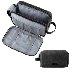 Trousse BAGSMART noire moyen vue avant pour voyage organisé