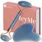 Rodillo de jade BAIMEI IcyMe para el rostro ofrece enfriamiento suave y revitalización.
