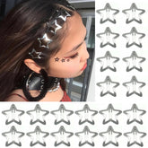 Clips de pelo estrella Baisai de 1,22 pulgadas para sujetar flequillo con estilo.