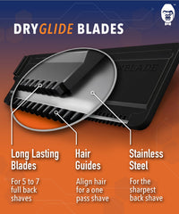 baKblade 2.0 cepillo de limpieza para prolongar la vida útil.