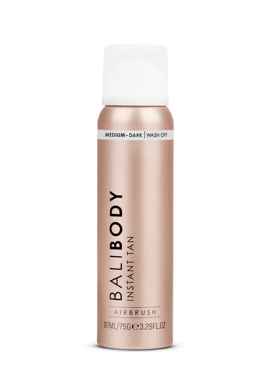 Bronceado instantáneo Bali Body en botella para tono medio natural.
