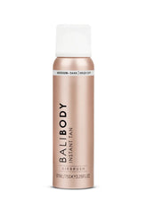 Bronceado instantáneo Bali Body en botella para tono medio natural.
