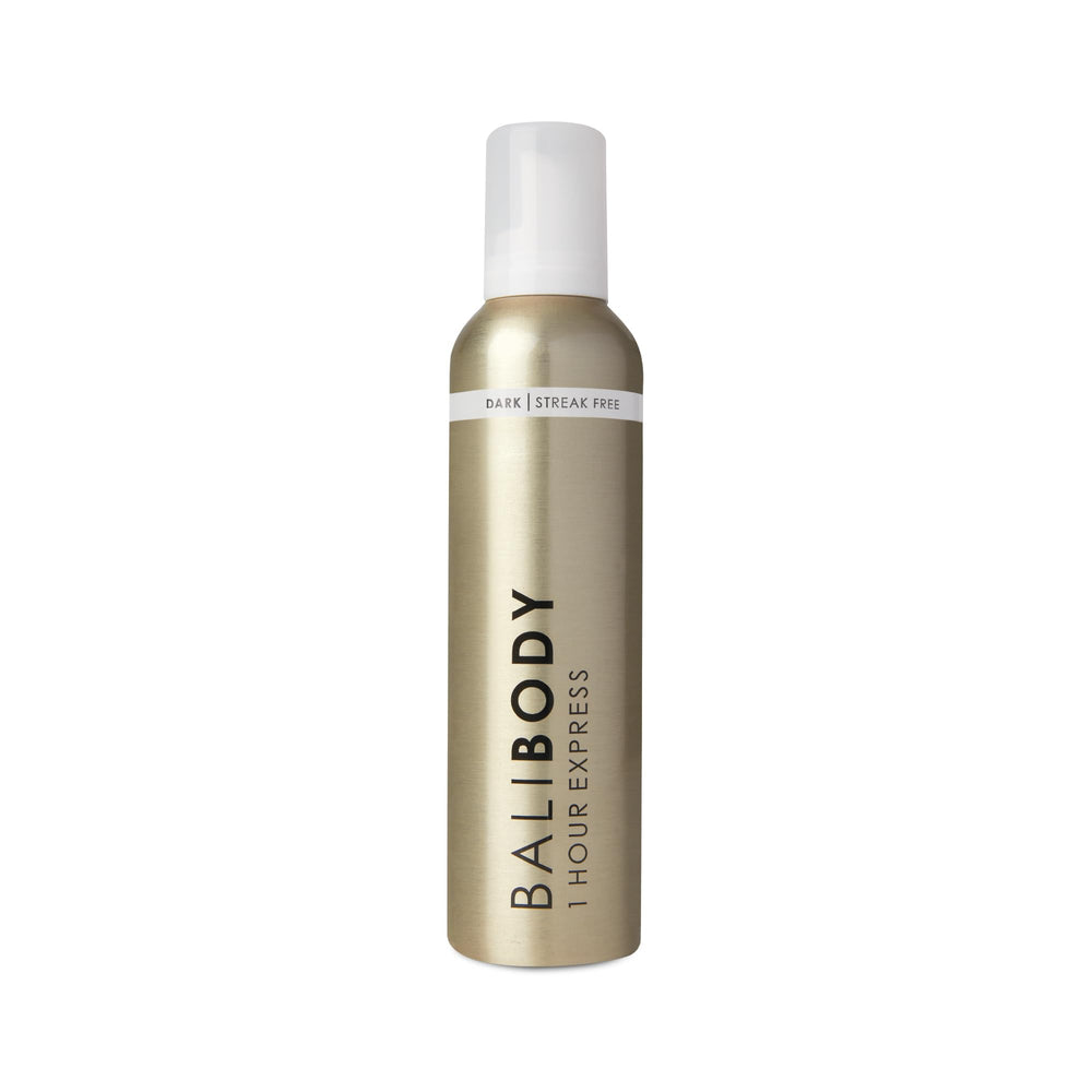 Bali Body Mousse auto-bronzante express 1 heure pour teint sombre naturel sans traces