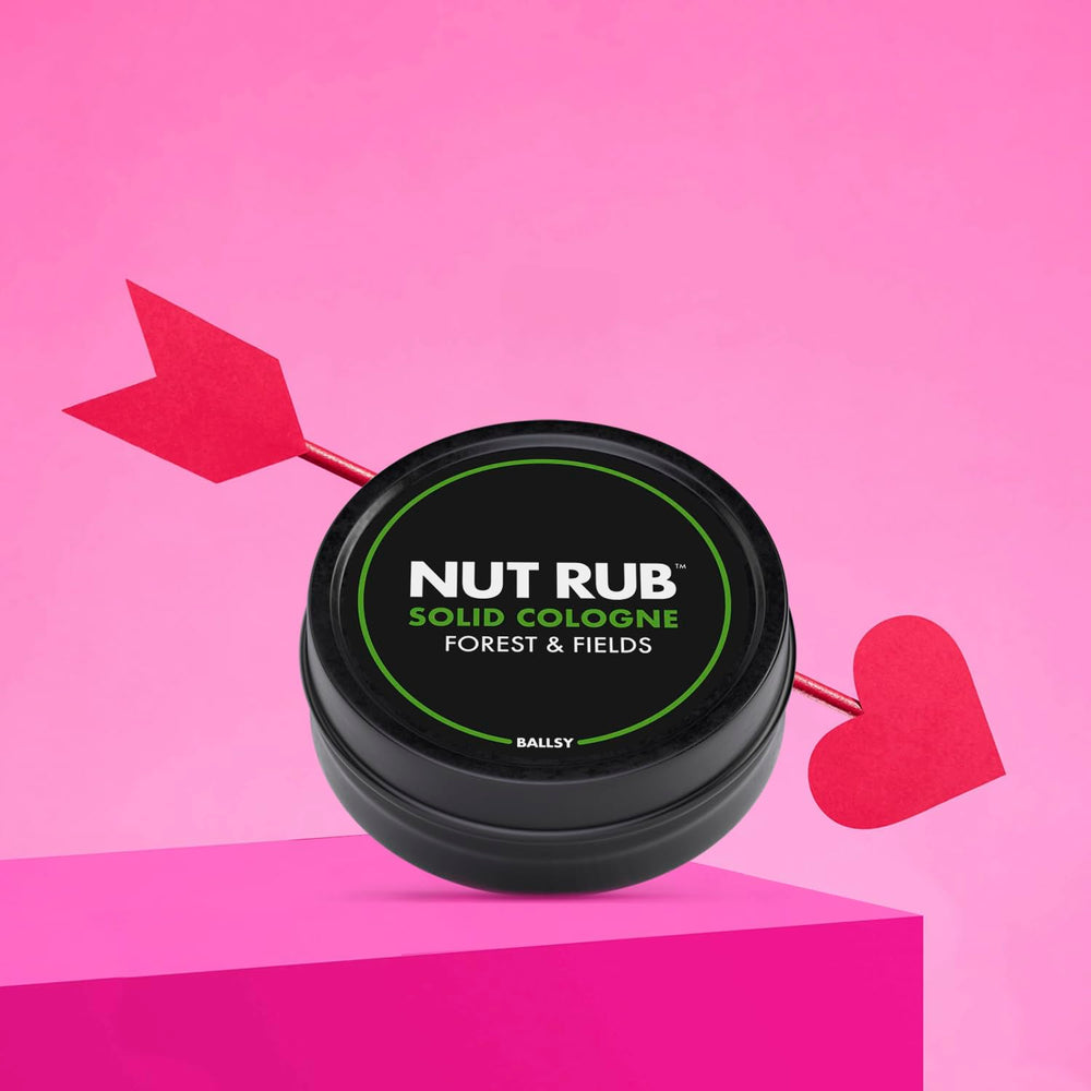 Ballsy Body and Groin Rub application image showing easy, mess-free usage