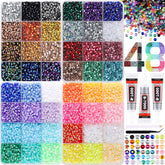 BANA ART kit de piedras 3mm para manualidades brillantes.