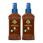 Banana Boat Aceite Bronceador Profundo en spray para bronceado uniforme.