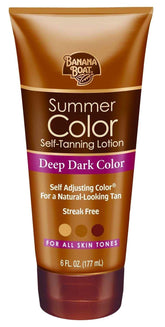 Banana Boat loción bronceadora Verano: botella con color autoajustable para todos los tonos