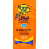 Banana Boat Sport SPF 30 protector solar en formato viaje, textura ligera y absorbente
