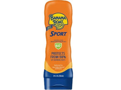 Banana Boat Sport Ultra SPF 60, aplicación rápida para sesiones deportivas.