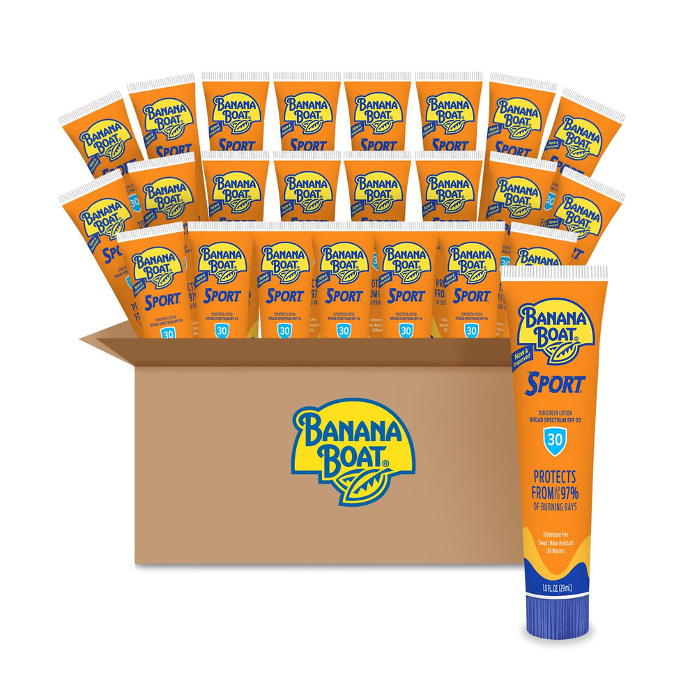 Banana Boat Sport Ultra SPF 30, mini-bouteille pratique pour activités en plein air
