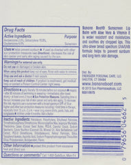 Etiqueta SPF45 de Banana Boat para protección solar diaria.