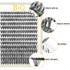 BandQaugen detalle clústeres, estructura estable para fijación precisa.