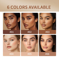 Textura cremosa del Bangfeng Beauty Balm Serum Stick se funde con la piel