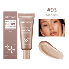BANGFENG Glotion aplicada como primer hidratante para un aspecto fresco.