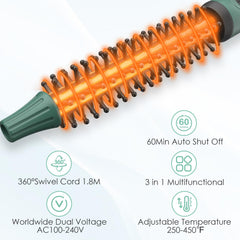 BANGMENG cepillo con tourmalina cerámica para calor uniforme y brillo
