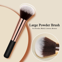 Pincel iluminador Banidy para resaltar zonas clave con iluminación suave.