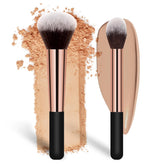 Set Banidy de brochas para maquillaje con mango de madera, listo para difuminar.