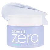 BANILA CO baume nettoyant apaisant démaquille en douceur les maquillages tenaces.