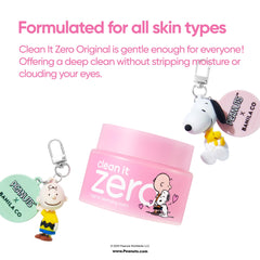 BANILA CO Snoopy Edition keychain included as a gift with purchase
