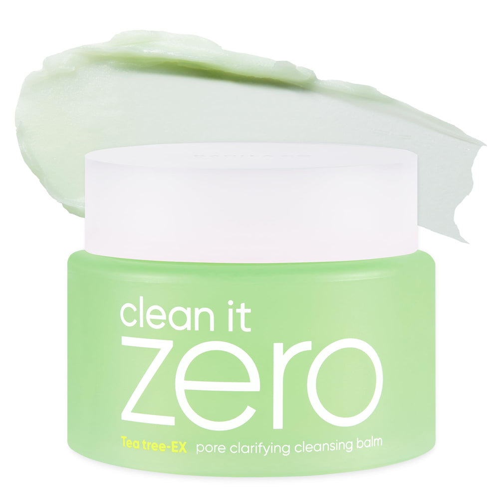 BANILA CO Clean it Zero Pore Clarifying Balm packaging shown for travel-friendly cleansing.