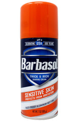 Lata Barbasol de 7 onzas lista para uso diario