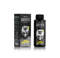 Barber Marmara Polvo pelo 20gr, textura mate para volumen natural.
