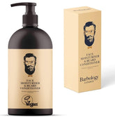 Barbology LONDON 2-en-1 hidratante para barba y cara con dispensador, perfecto para uso diario.