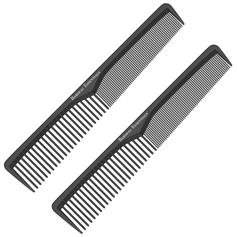 Peine de carbono 7 pulgadas de Bardeau Essentials con frontal elegante para peinado diario