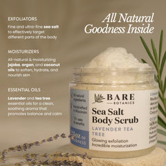 Bare Botanics aceites nutritivos para piel hidratada tras la exfoliación.