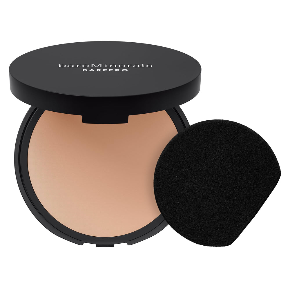 Bareminerals Barepro poudre matte compacte: couverture 24h et fini naturel.