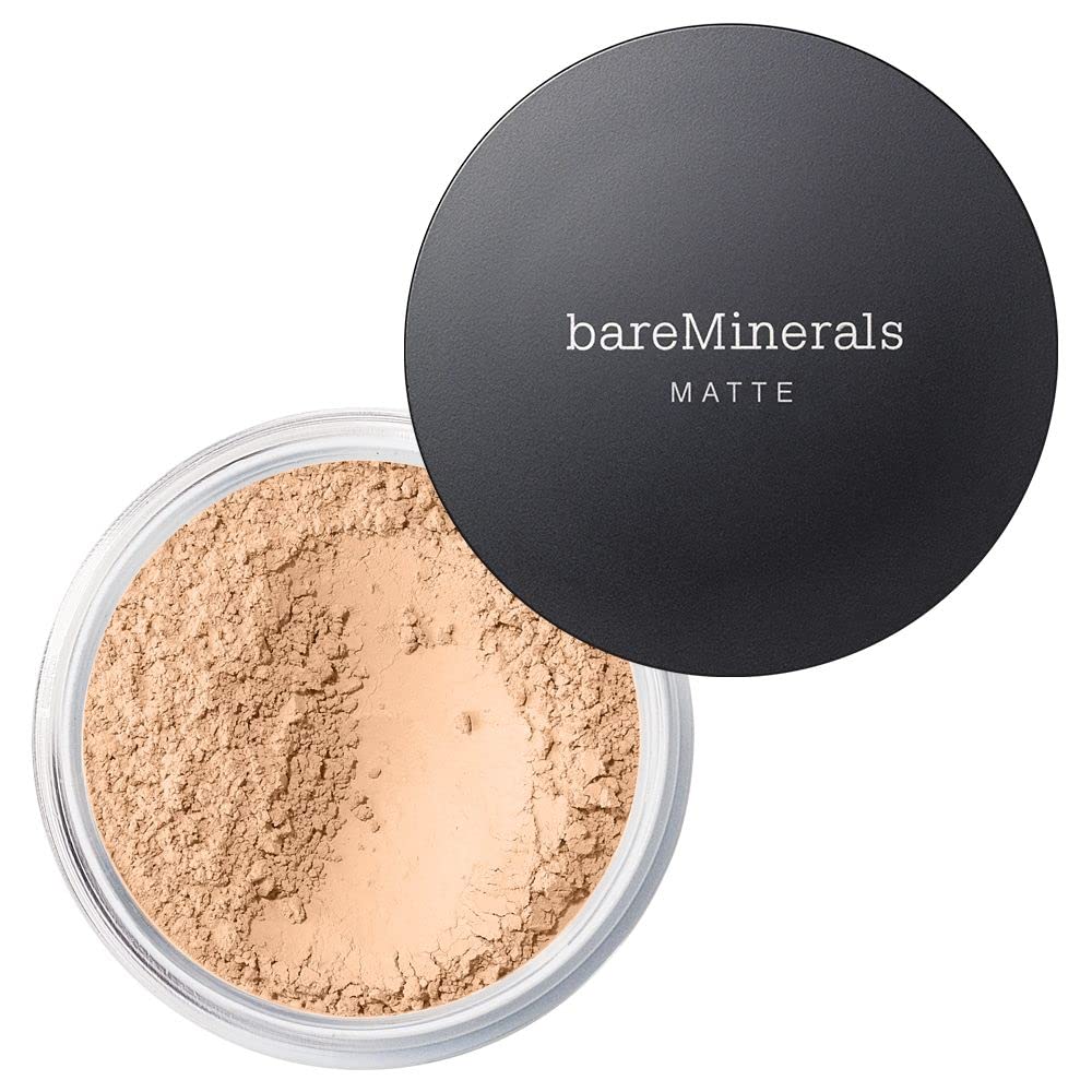 bareMinerals base-matte-original-spf15 beige-claro, acabado mate duradero