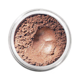 bareMinerals fard a paupiere poudre libre sur pot, couleur naturelle et tenue longue.