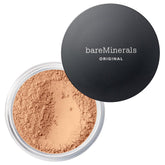 BareMinerals Original Loose Powder SPF15 empaque compacto y limpio para uso diario.