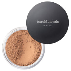 bareMinerals base mineral suelta mate original, textura suave para piel sensible