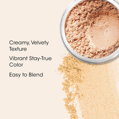 bareMinerals pigmentation intense fard a paupiere pour un effet fumé subtil.