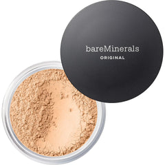 bareminerals polvo original SPF15 tono marfil neutro 06, acabado natural luminoso.