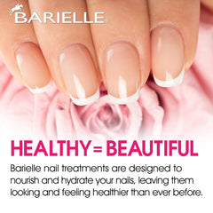 Aplicación matutina de Barielle para uñas endurecidas, más fáciles de limar.