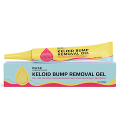 BASE LABORATORIES Keloid Bump Removal Gel en envase listo para uso diario