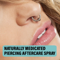 BASE LABORATORIES pulverización para limpieza de piercings en la oreja