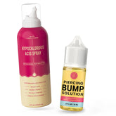 Base Laboratories aceite tratamiento bulto piercings, uso suave para queloides y bultos.