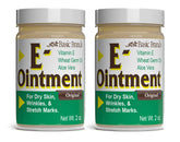 Basic Organics Vitamina E Pomada 2oz, hidratación suave para piel seca.