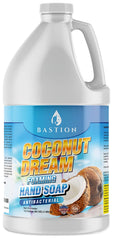 Bastion Jabon Manos Espumoso Coco Dream en botella para lavado diario suave.