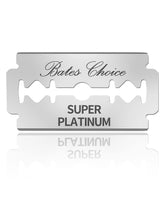 Cuchillas Bates Choice de doble filo, paquete de 40 para afeitado cercano.