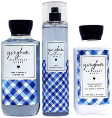 Gingham Bath & Body Works : gel douche rafraîchissant pour le quotidien.