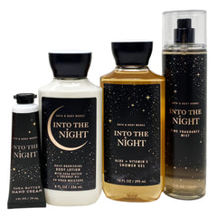 Ensemble soin Bath & Body Works Nuit Intense, présentation élégante pour le rituel quotidien.