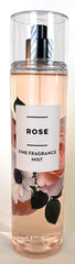 Bath & Body Works Rose Fine Fragrance Mist, aroma floral duradero para piel fresca.