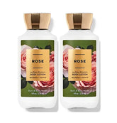 Bath & Body Works Rose loción corporal en botella de 8 oz para hidratación prolongada.