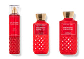 Bath & Body Works Strawberry Pound Cake shower gel, daily trio, provides a refreshing cleanse and inviting scent